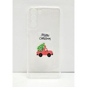 Galaxy S21 Ultra - S30 Ultra Christmas Tree Red Truck Merry Christmas Phone Case